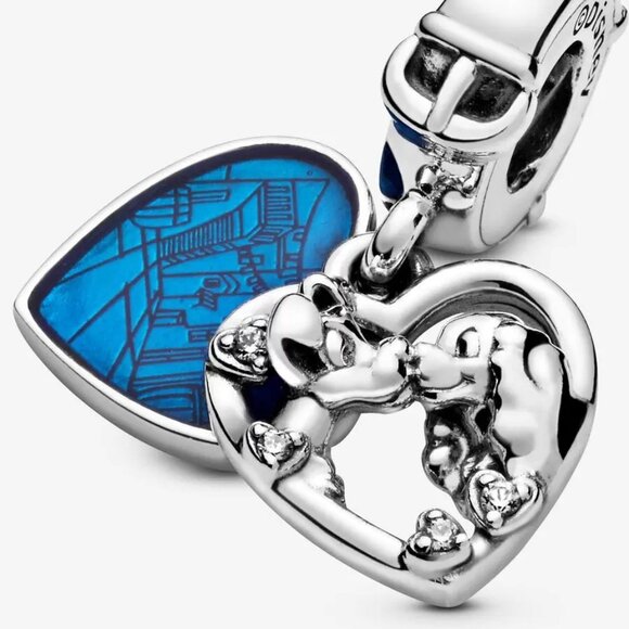 Pandora Lady and the Tramp Heart Dangle Charm - Picture 5 of 5